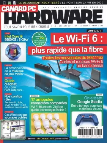 Canard PC Hardware N°43 - Janvier - Février 2020 [Magazines]