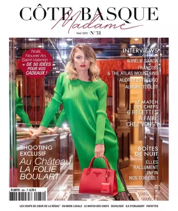 Côte Basque Madame N°31 – Hiver 2021 [Magazines]