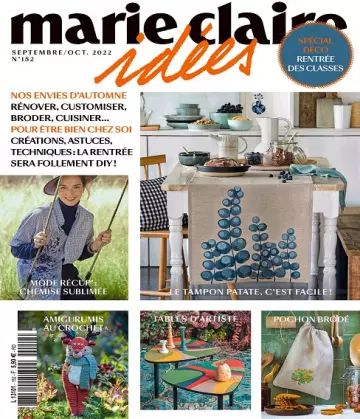 Marie Claire Idées N°152 – Septembre-Octobre 2022  [Magazines]