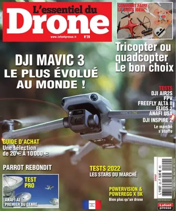 L’Essentiel Du Drone N°20 – Janvier-Mars 2022  [Magazines]