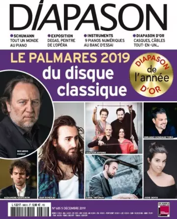 Diapason - Décembre 2019  [Magazines]