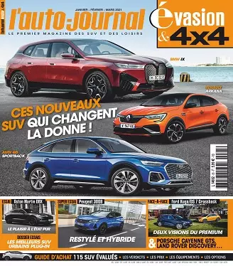 L’Auto-Journal 4×4 N°95 – Janvier-Mars 2021  [Magazines]