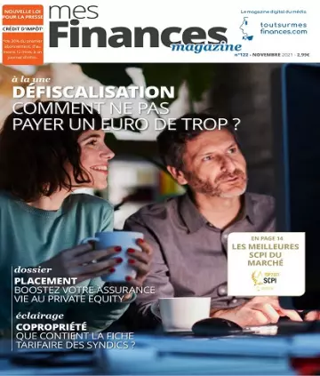 Mes Finances N°122 – Novembre 2021  [Magazines]