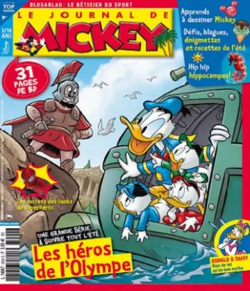 Le Journal De Mickey N°3603 Du 9 au 15 Juillet 2021  [Magazines]