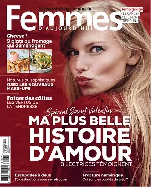 Femmes D’Aujourd’hui N°7 Du 13 au 19 Février 2020 [Magazines]