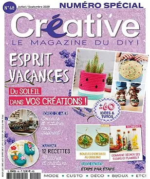 Créative N°48 – Juillet-Septembre 2020  [Magazines]