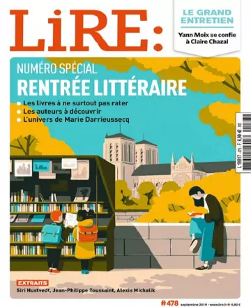 Lire N°478 – Septembre 2019 [Magazines]