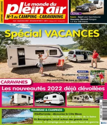Le Monde Du Plein-Air N°165 – Août-Septembre 2021  [Magazines]