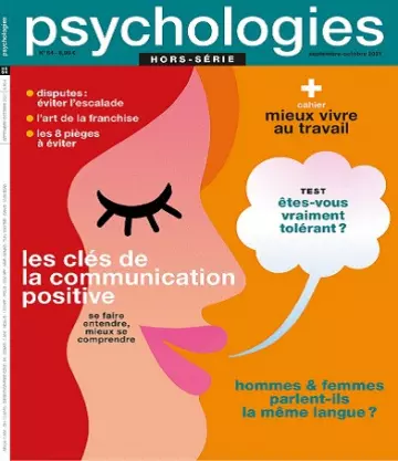 Psychologies Hors Série N°64 – Septembre-Octobre 2021  [Magazines]