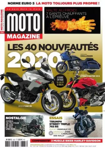 Moto Magazine - Décembre 2019 - Janvier 2020  [Magazines]