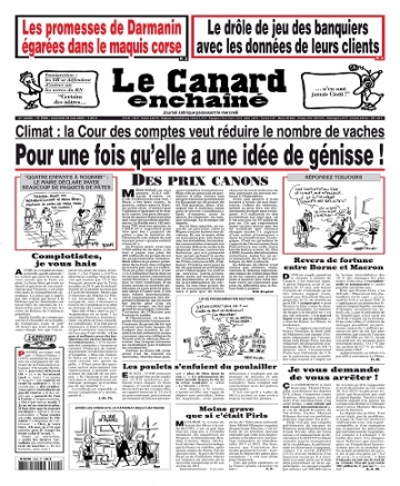 Le Canard Enchaîné N°5350 Du 24 Mai 2023 [Journaux]