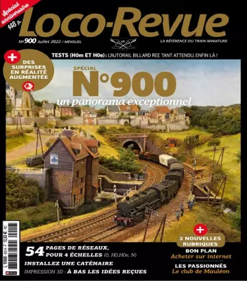Loco-Revue N°900 – Juillet 2022  [Magazines]