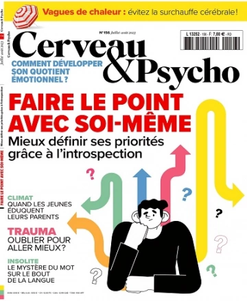Cerveau et Psycho N°156 – Juillet-Août 2023  [Magazines]
