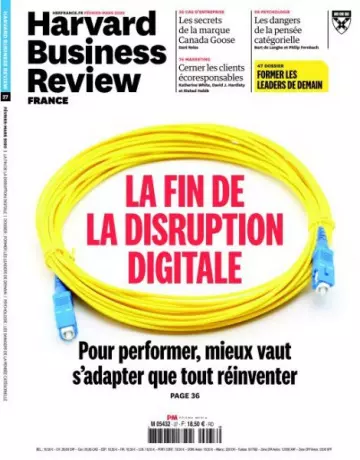 Harvard Business Review France - Février-Mars 2020 [Magazines]