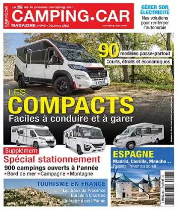 Camping-Car Magazine N°346 – Décembre 2021  [Magazines]