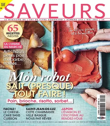 Saveurs N°274 – Mai 2021  [Magazines]