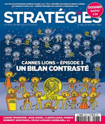 Stratégies N°2136 Du 30 Juin 2022 [Magazines]