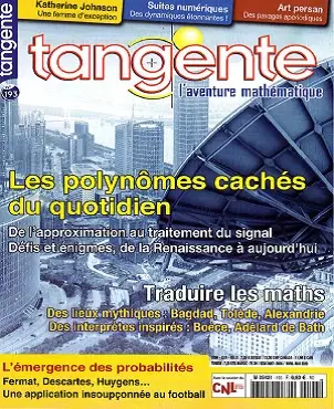 Tangente Magazine N°193 – Avril-Mai 2020  [Magazines]