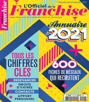 L’Officiel De La Franchise Hors Série N°41 – Annuaire 2021 [Magazines]