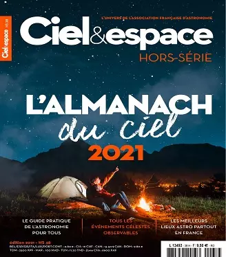 Ciel et Espace Hors Série N°38 – Almanach 2021 [Magazines]