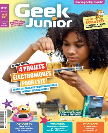 Geek Junior N°36 – Juillet-Août 2023 [Magazines]