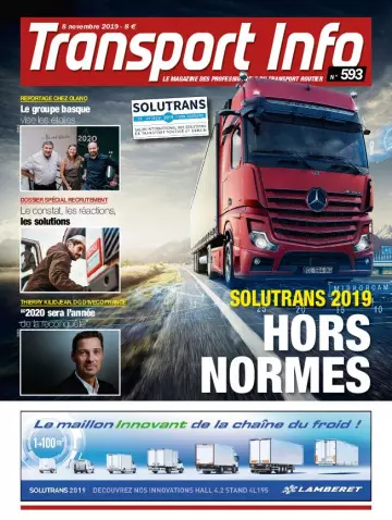Transport Info – 8 Novembre 2019  [Magazines]