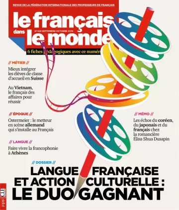 Le français dans le monde - Septembre-Octobre 2019  [Magazines]