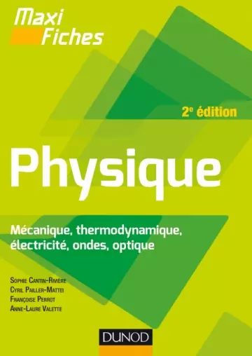 Maxi Fiches Physique,Chimie générale et Chimie Organique  [Livres]