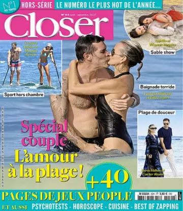 Closer Hors Série N°62 – Août-Septembre 2022  [Magazines]