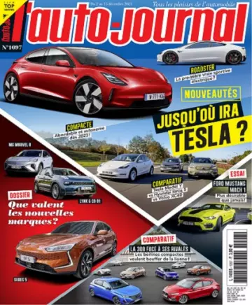 L’Auto-Journal N°1097 Du 2 au 15 Décembre 2021  [Magazines]