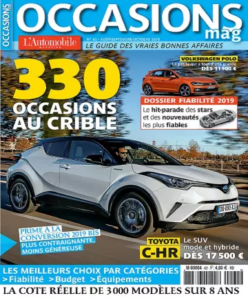 L’Automobile Occasions Mag N°62 – Août-Octobre 2019 [Magazines]