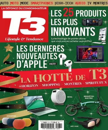 T3 Gadget Magazine N°61 – Novembre 2021  [Magazines]