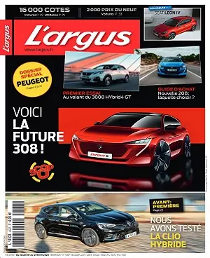 L’Argus N°4567 Du 30 Janvier 2020  [Magazines]