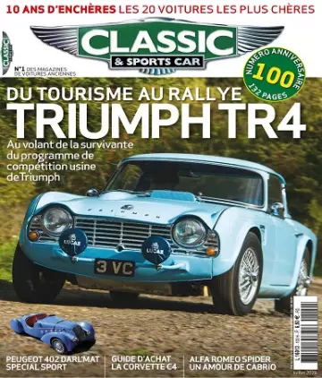 Classic et Sports Car N°100 – Juillet 2021 [Magazines]