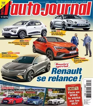 L’Auto-Journal N°1070 Du 5 au 18 Novembre 2020 [Magazines]
