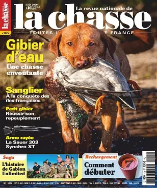 La Revue Nationale De La Chasse N°875 – Août 2020 [Magazines]