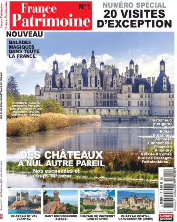 France Patrimoine N°1 - Août-Septembre 2019 [Magazines]