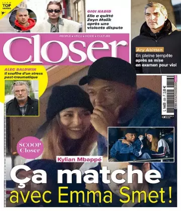 Closer N°856 Du 5 au 11 Novembre 2021  [Magazines]
