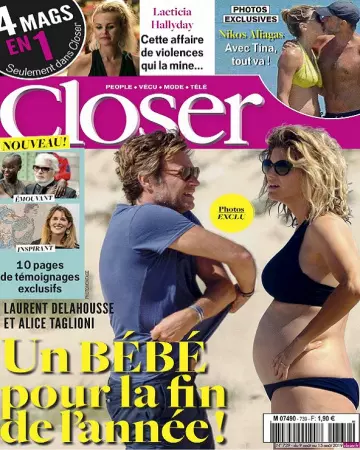 Closer N°739 Du 9 Août 2019  [Magazines]