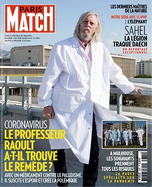 Paris Match N°3699 Du 26 Mars 2020  [Magazines]