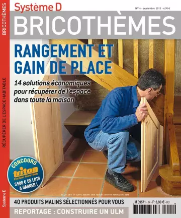 Bricothèmes (Système D) - N°14 - Rangement et Gain de Place [Magazines]