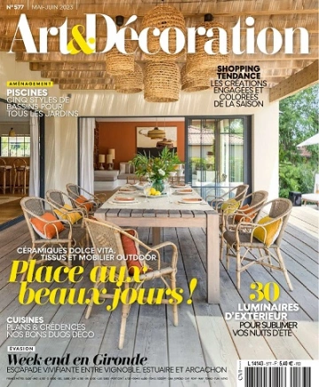 Art et Décoration N°577 – Mai-Juin 2023  [Magazines]