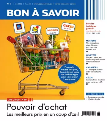 Bon à Savoir N°6 – Juin 2022  [Magazines]