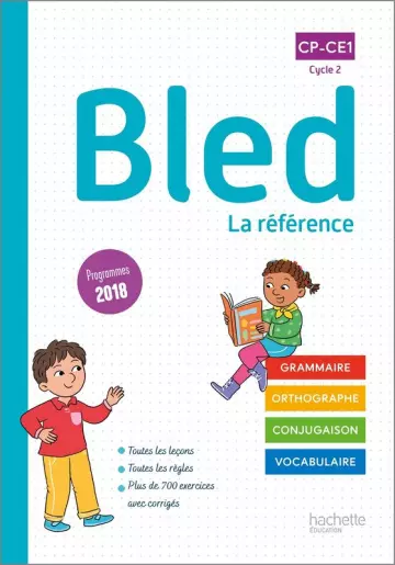 BLED - MANUEL - CP-CE1 - CYCLE 2 - 2022 [Livres]