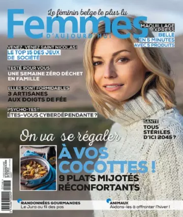 Femmes D’Aujourd’hui N°46 Du 18 Novembre 2021  [Magazines]