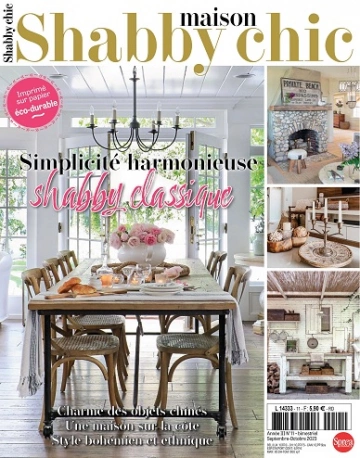 Maison Shabby Chic N°11 – Septembre-Octobre 2023 [Magazines]