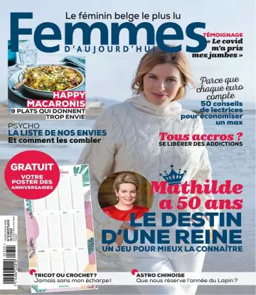 Femmes D’Aujourd’hui N°3 Du 19 au 25 Janvier 2023  [Magazines]
