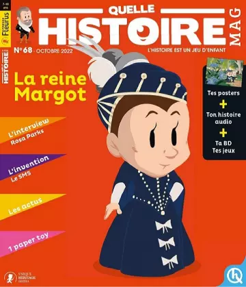 Quelle Histoire Mag N°68 – Octobre 2022 [Magazines]
