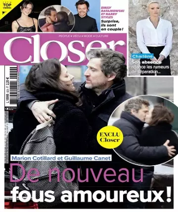 Closer N°929 Du 31 Mars 2023  [Magazines]