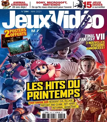 Jeux Vidéo Magazine N°244 – Mai 2021  [Magazines]